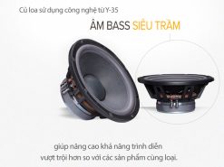 Củ loa Karaoke PartyHouse QS12 sử dụng công nghệ cao