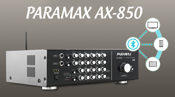 Amply Việt Nam PARAMAX AX-850: 9.390.000 đồng