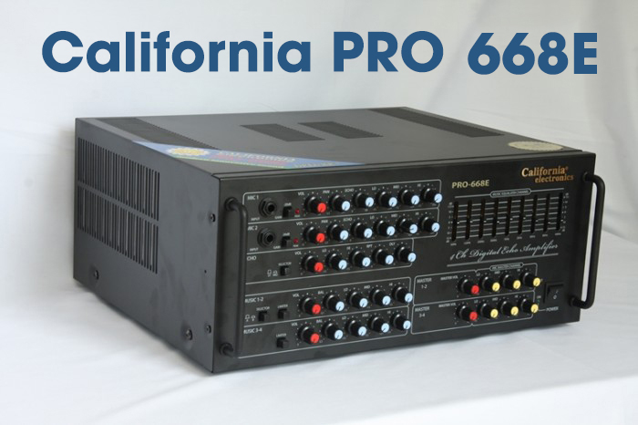 Amply giá dưới 1 triệu California Pro 668E hàng cũ