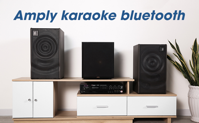 Amply karaoke bluetooth hiện đại
