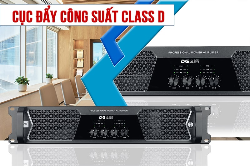 Cục đẩy công suất class D là gì? Phân loại