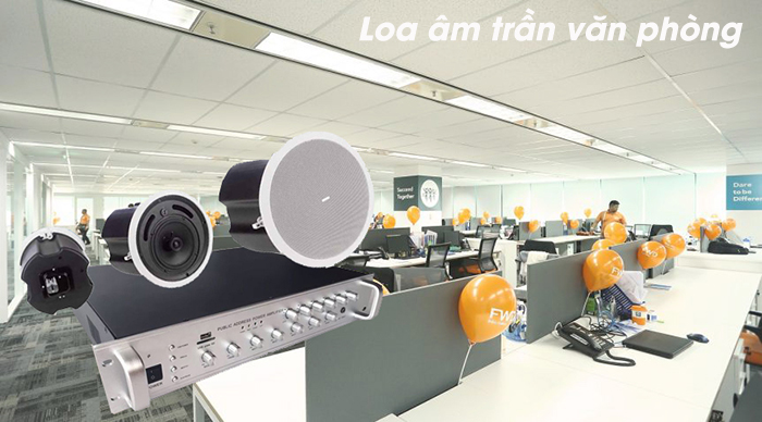 Loa âm trần phòng làm việc