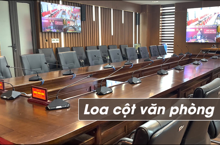 Loa cột văn phòng