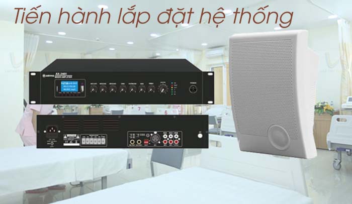 Tiến hành lắp đặt đúng kỹ thuật